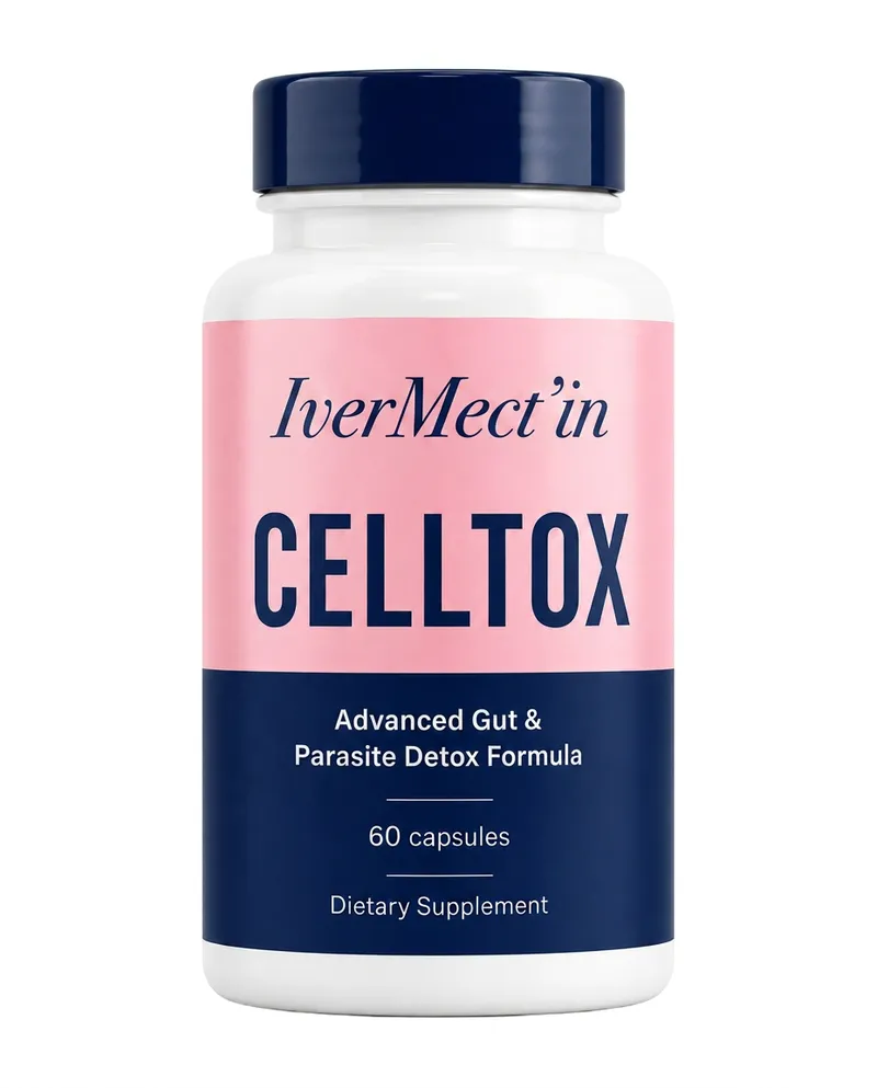 CellTox bottle on a kitchen counter